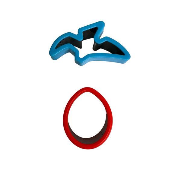 Dinosaur Cookie Cutters Stainless Steel Cookie Food Cutters Molds 8 pieces - Picture 4 of 4